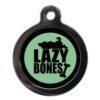 Lazy Bones CO65 Comic Dog ID Tag