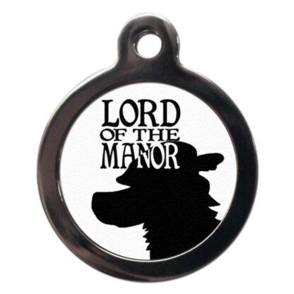 Lord of the Manor CO18 Comic Dog ID Tag