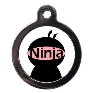 Ninja CO87 Comic Dog ID Tag