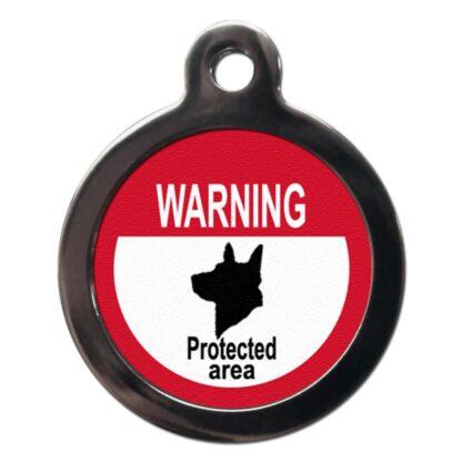 Protected Area CO52 Comic Dog ID Tag