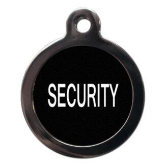 Security CO44 Comic Dog ID Tag