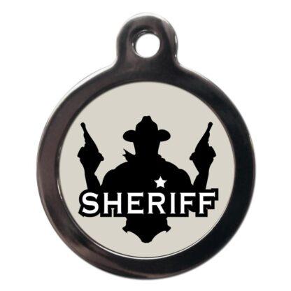 Sheriff CO101 Comic Dog ID Tag