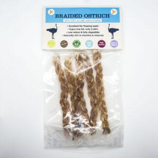 604565018212 JR 100% Healthy Braided Ostrich Twist Pk5