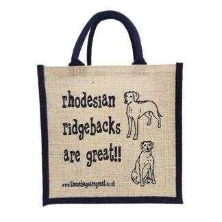 Rhodesian Ridgebacks are Great Jute Bag