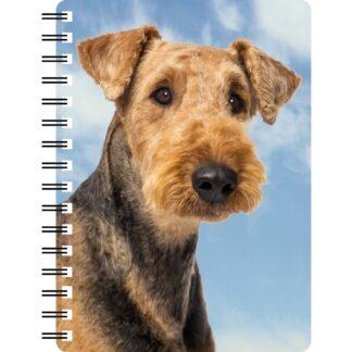 5030717122769 3D Notebook Airedale Terrier