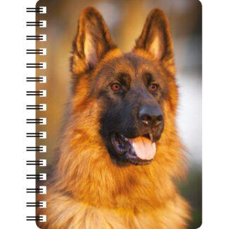 5030717122240 3D Notebook German Shepherd 3