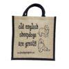 Old English Sheepdogs are Great Jute Bag