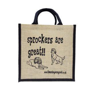 Sprockers are Great Jute Bag