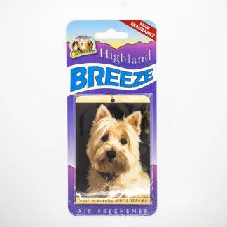 5030717100248 West Highland White Terrier Air Freshener