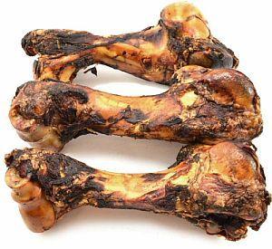 Roasted Beef Bones. We do not recommend these for your pooch.