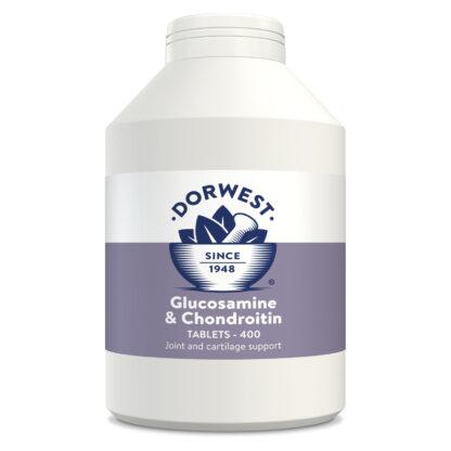 Dorwest Glucosamine and Chondroitin: 400 Tablets.