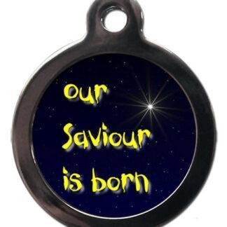 Our Saviour is Born PSDB03 Exclusive Dog ID Tag