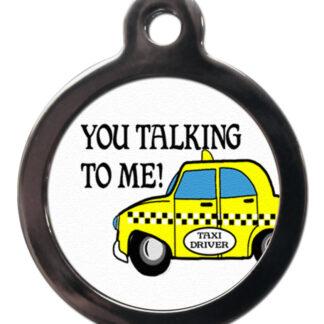 You Talking to Me FT1 TV and Movie Themes Dog ID Tag