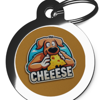 Cheese CA88 Cartoon Dog ID Tag