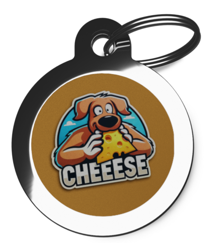 Cheese CA88 Cartoon Dog ID Tag