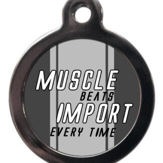 Muscle beats import every time FT15 TV and Movie Themes Dog ID Tag