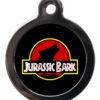 Jurassic Bark FT17 TV and Movie Themes Dog ID Tag