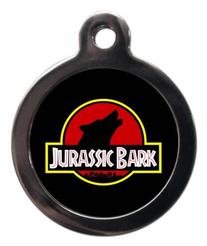 Jurassic Bark FT17 TV and Movie Themes Dog ID Tag