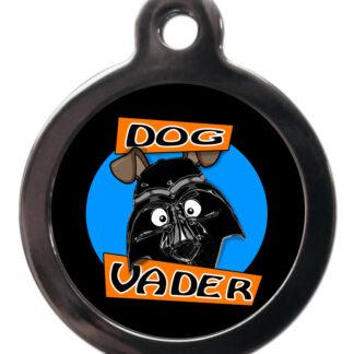 Dog Vader FT20 TV and Movie Themes Dog ID Tag