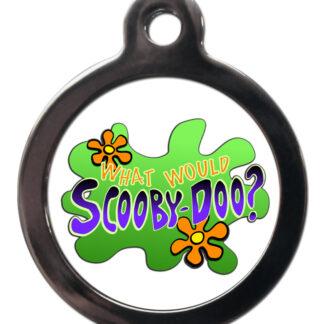 What would Scooby-Doo? FT27 TV and Movie Themes Dog ID Tag