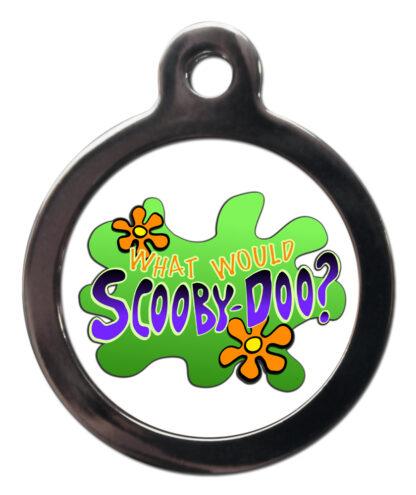 What would Scooby-Doo? FT27 TV and Movie Themes Dog ID Tag