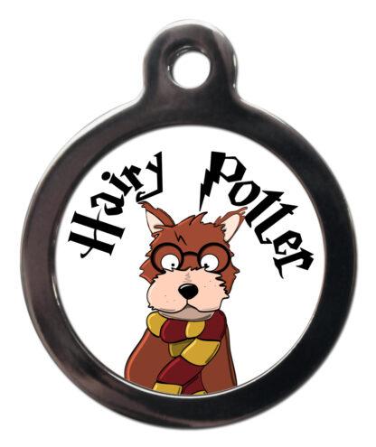 Hairy Potter FT28 TV and Movie Themes Dog ID Tag