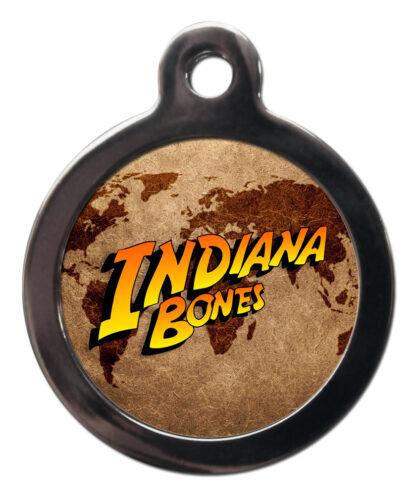 Indiana Bones FT32 TV and Movie Themes Dog ID Tag