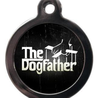 The Dogfather FT35 TV and Movie Themes Dog ID Tag