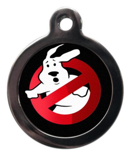 Doggie Ghost Buster FT4 TV and Movie Themes Dog ID Tag