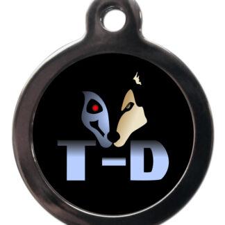 T-D Terminator Dog FT40 TV and Movie Themes Dog ID Tag