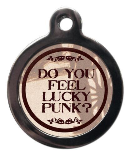 Do You Feel Lucky Punk? FT7 TV and Movie Themes Dog ID Tag