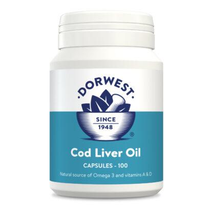 5060183510234 Dorwest Cod Liver Oil - 100 Capsules