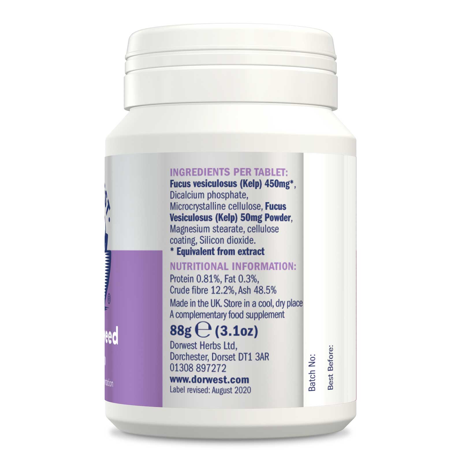 dorwest kelp seaweed powder