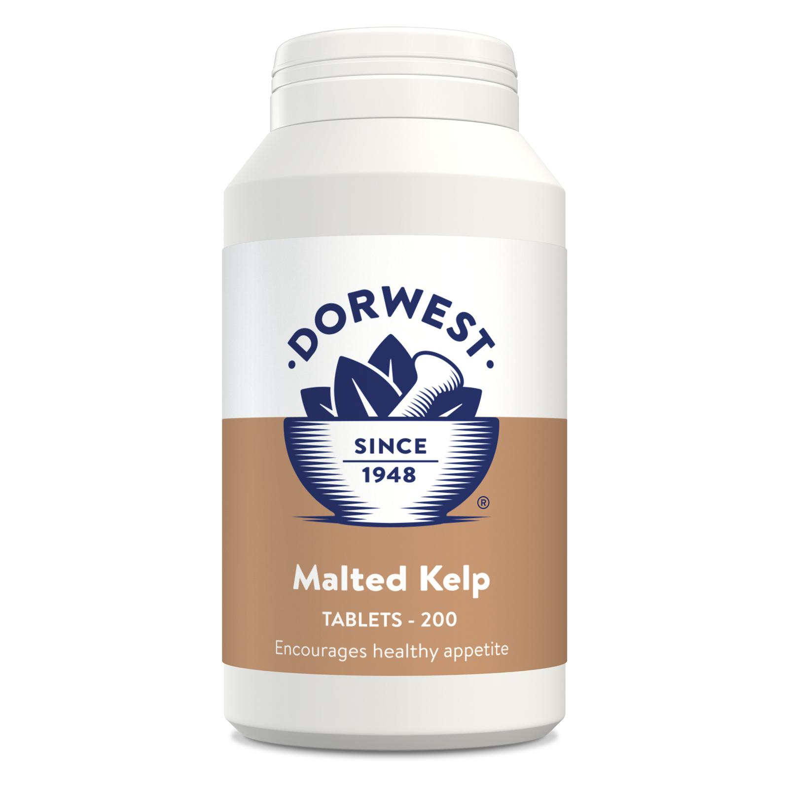 5060183510104 Dorwest Malted Kelp Tablets - 200