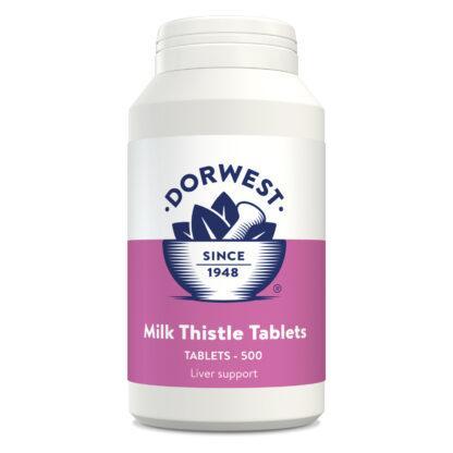 5060183511149 Dorwest Milk Thistle - 500 Tablets