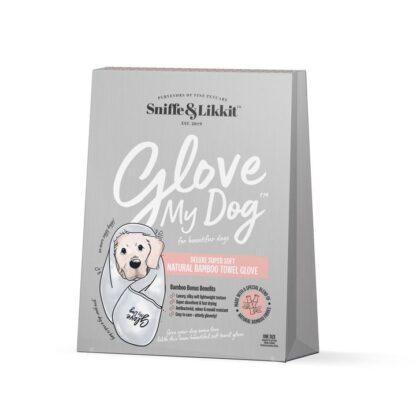 5060762520197 Sniffe and Likkit Glove My Dog Bamboo Towel