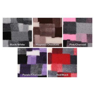 ProFleece Non-Slip Patchwork Vet Bedding: 5 vibrant colour patterns.
