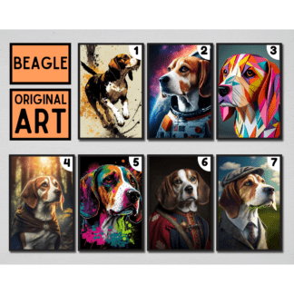 Beagle Pet Portrait