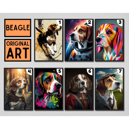 Beagle Pet Portrait
