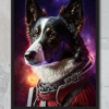 Border Collie Pet Portrait - Cadet