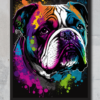 Please follow and like us: Bulldog Pet Portrait - Graffiti