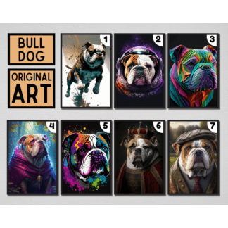 Bulldog Pet Portrait