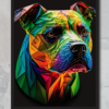 Please follow and like us: Staffordshire Bull Terrier Pet Portrait - Origami