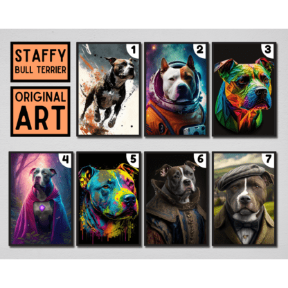 Please follow and like us: Staffordshire Bull Terrier Pet Portrait