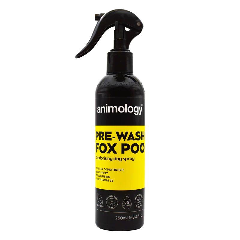 5060180819446 Animology Pre-wash Fox Poo Deodorising Dog Spray 250ml