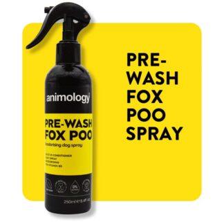 5060180819446 Animology Pre-wash Fox Poo Deodorising Dog Spray 250ml