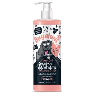 5056176297831 Bugalugs Luxury 2 in 1 Dog Shampoo and Conditioner