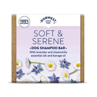5060183511408 Dorwest Soft and Serene shampoo bar.