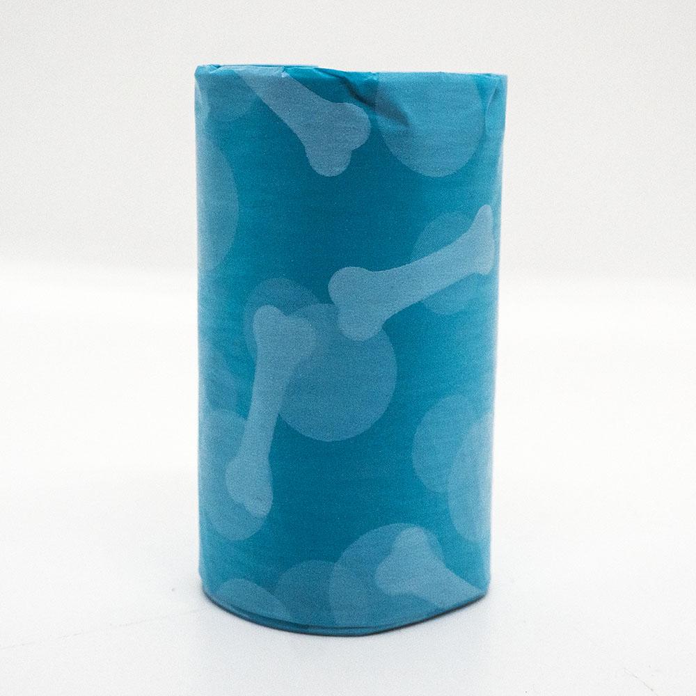 632039904822 Bags on Board Fashion Poop Bags roll of 14. Blue.