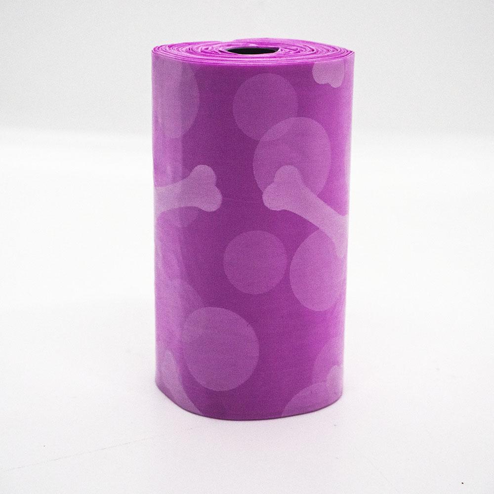 632039904822 Bags on Board Fashion Poop Bags roll of 14. Pink.